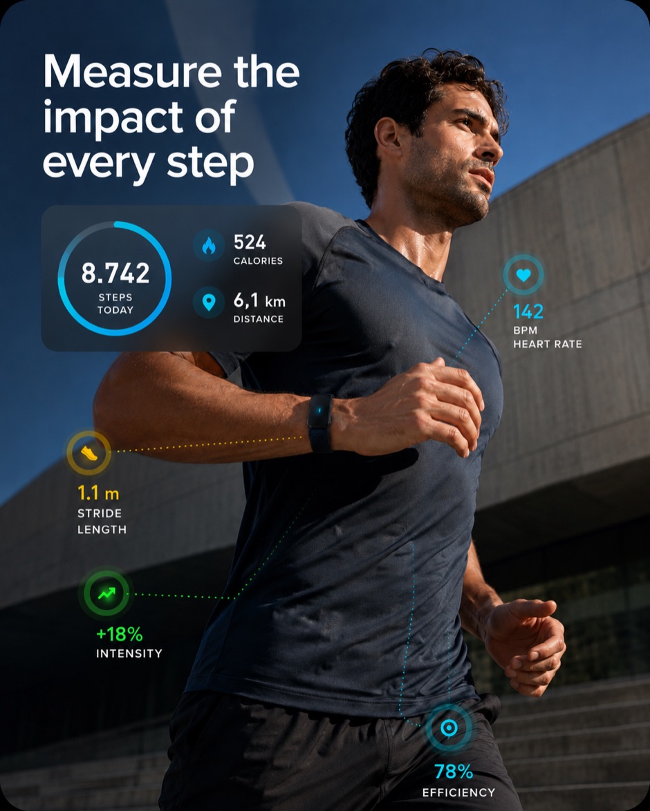 Measure the impact of every step — activity metrics tracked in real time